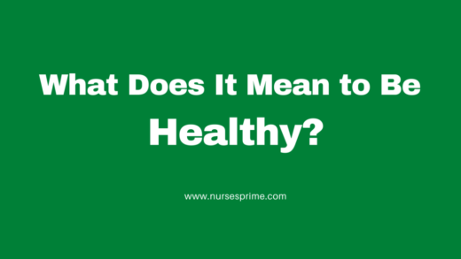 What Does It Mean to Be Healthy?