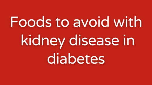 Foods to Avoid With Kidney Disease in Diabetes