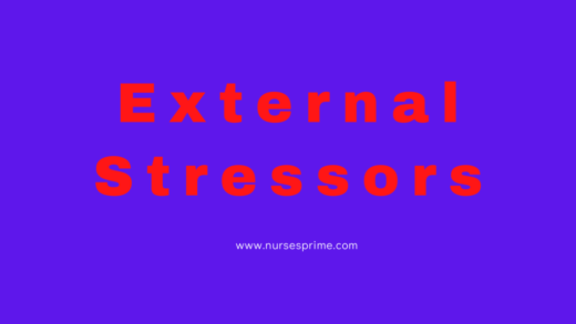 Here Are Some Sources of External Stressors