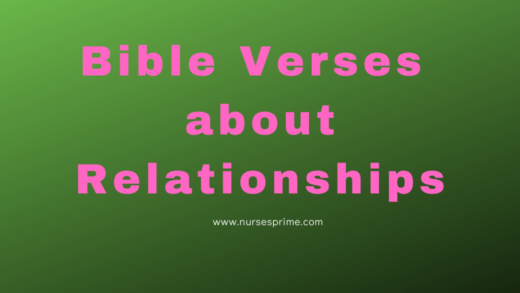 What are the Bible Verses about Relationships?