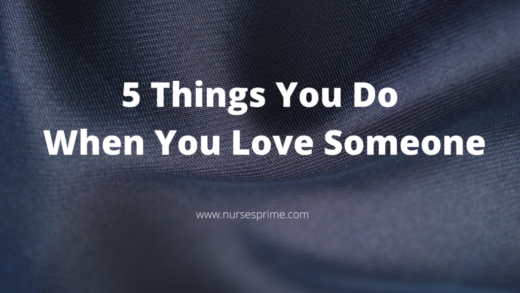 5 Things You Do When You Love Someone