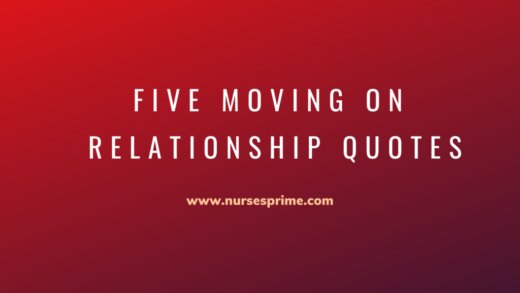 Five Moving On Relationship Quotes