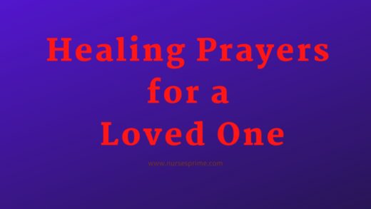 Healing Prayers for a Loved One