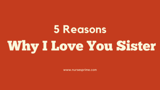 5 Reasons Why I Love You Sister