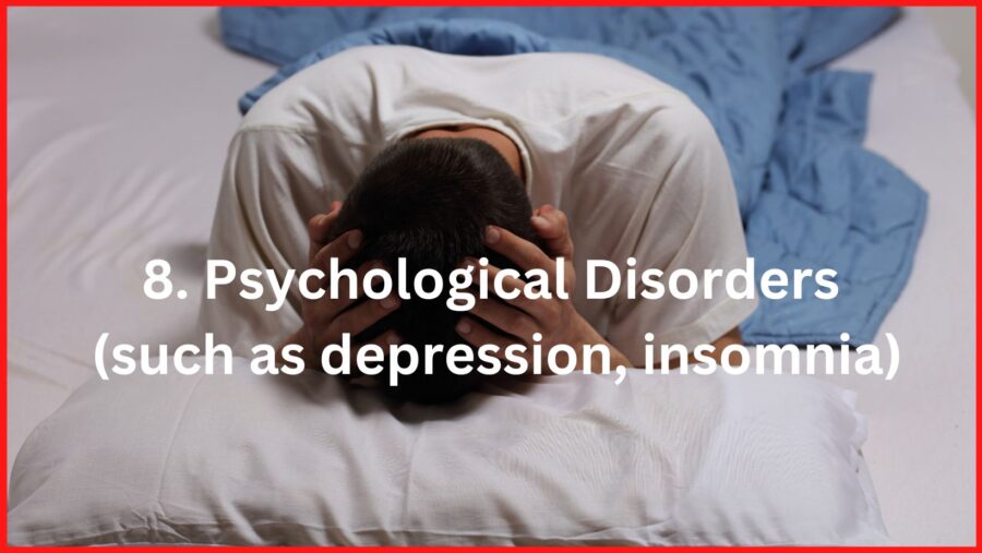 Psychological disorders of why you're not sleeping through the night